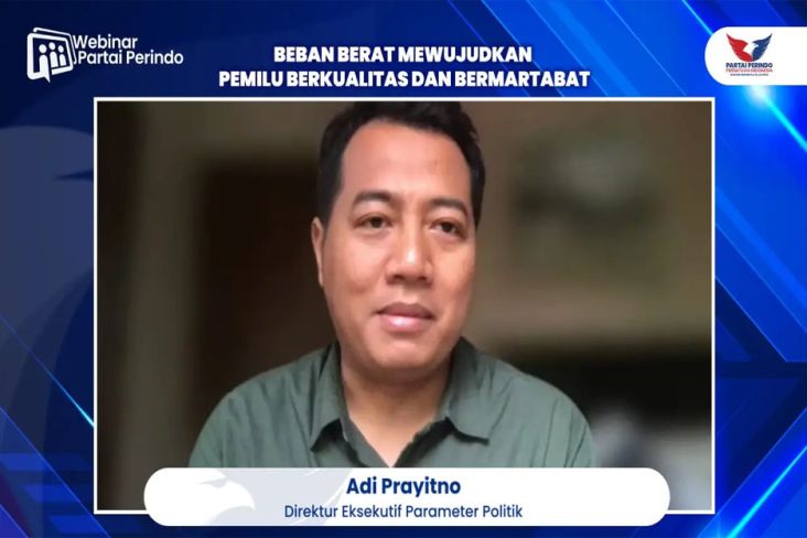 Adi Prayitno Sebut Ada 3 Variabel untuk Memperbaiki Kualitas Pemilu