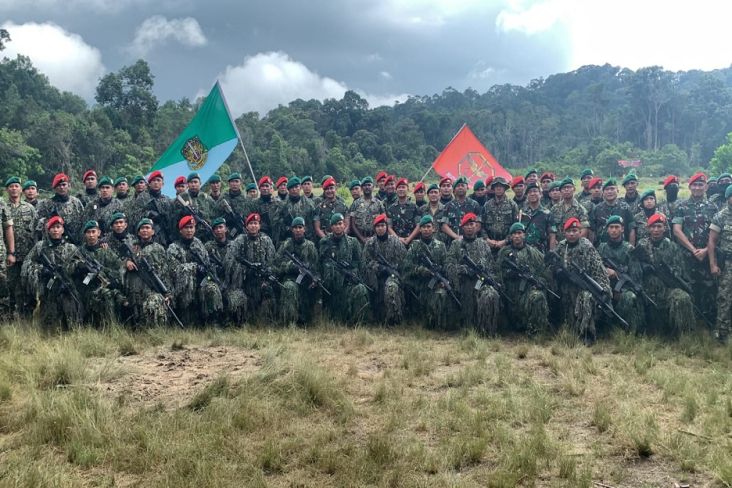 Mayjen TNI Iwan Setiawan Tutup Latma Kopassus dan Pasukan Elite GGK Malaysia
