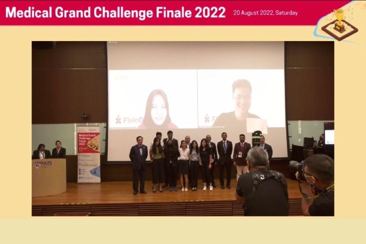 Aplikasi Mahasiswa UI Raih Peoples Choice Award di NUS Medical Grand Challenge 2022