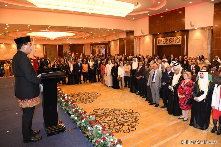 Kedubes Bahrain Gelar Malam Resepsi Diplomatik Rayakan HUT Ke-77 RI