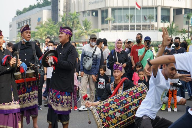 Himpunan Masyarakat Lombok Gelar Kampanye Wisata NTB di Bundaran HI