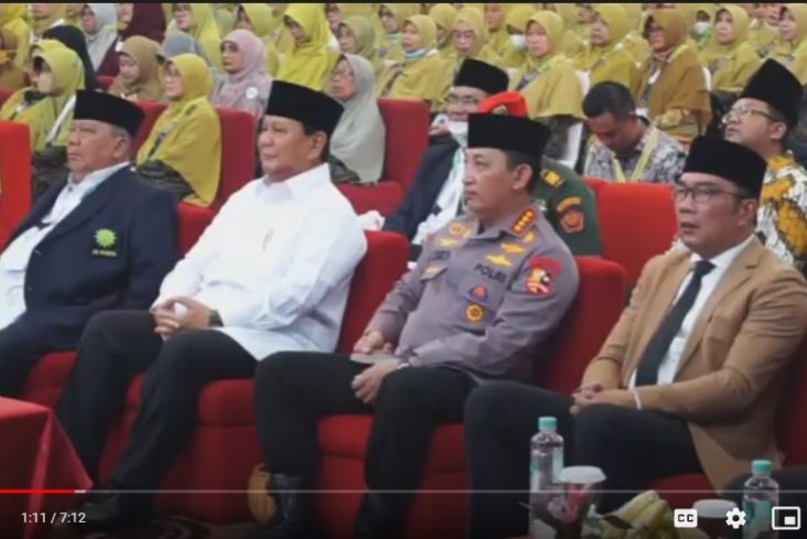Muktamar ke-16, Prabowo Berharap Persis Lebih Solid Bantu Pembangunan Negara