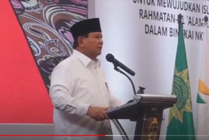 Muktamar ke-16 Persis, Prabowo Puji Kepemimpinan Presiden Jokowi