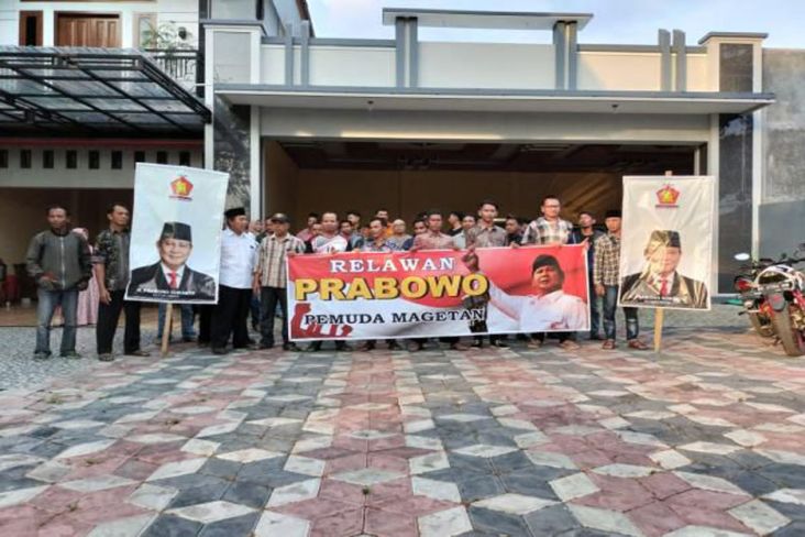 Surveinya Selalu Moncer, Relawan Prabowo di Jatim Terus Bermunculan