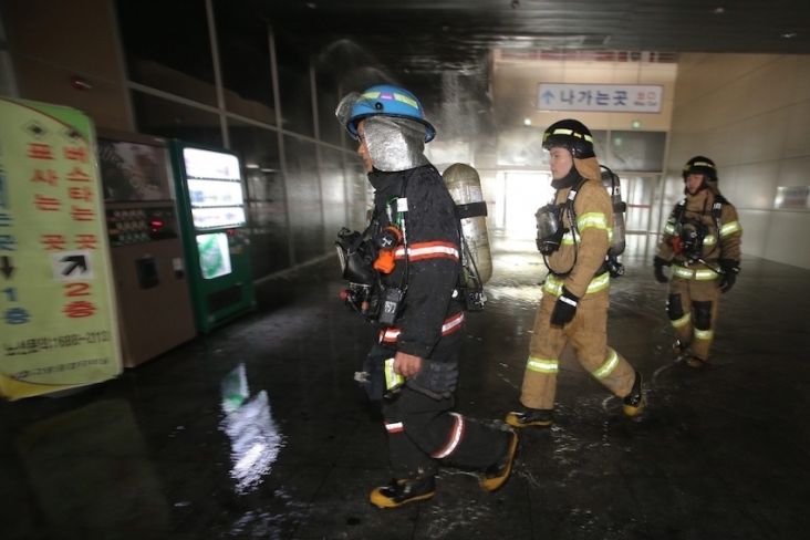 Kebakaran di Pusat Perbelanjaan Korsel, 7 orang tewas