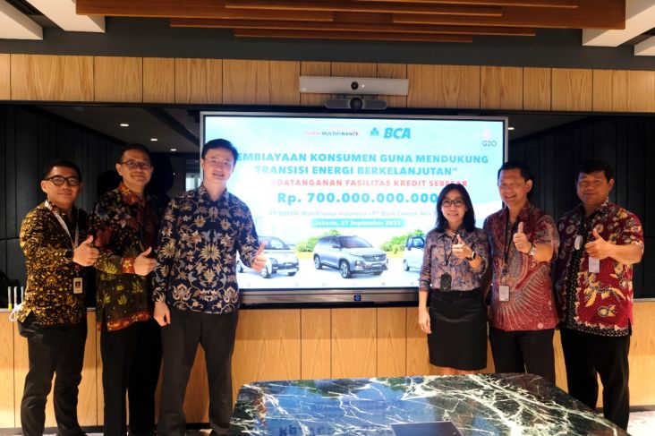 SGMW Multifinance Indonesia Peroleh Tambahan Kredit Rp700 Miliar dari BCA