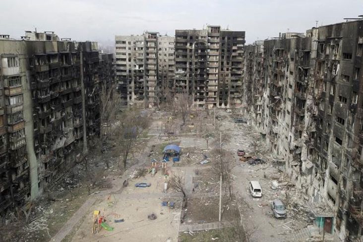 3 Bangunan Penting di Ukraina yang Dihancurkan Tentara Rusia