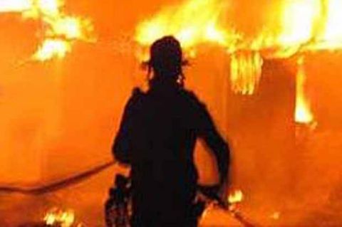 Api Mengamuk di Pasuruan, Pabrik Pengolahan Kayu Ludes Terbakar
