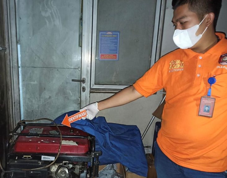 Karyawan Minimarket di Palembang Tewas Diduga Keracunan Asap Genset