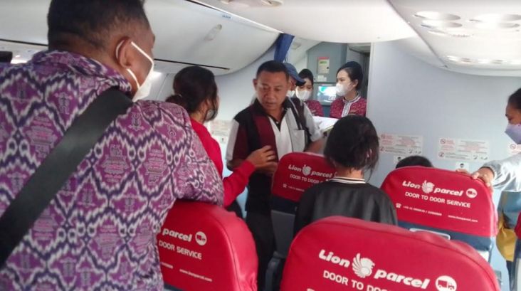 Cuaca Buruk Lion Air Tujuan Sorong Mendarat di Biak, Sempat Berputar-putar 1 Jam