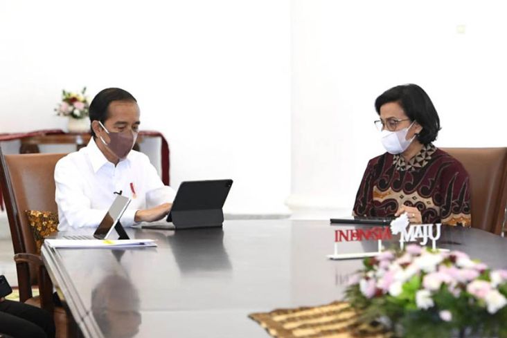 Pesan Jokowi ke Sri Mulyani: Kalau Ada Uang di APBN, Mohon Dieman-eman