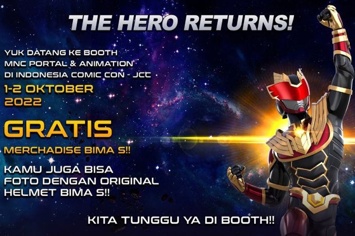 Sambut Season Baru, BIMA S Hadir di Indonesia Comic Con 2022
