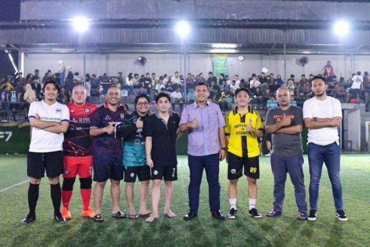 Edukasi Pola Hidup Sehat, Alumni Trisakti Gelar Fun Mini Soccer