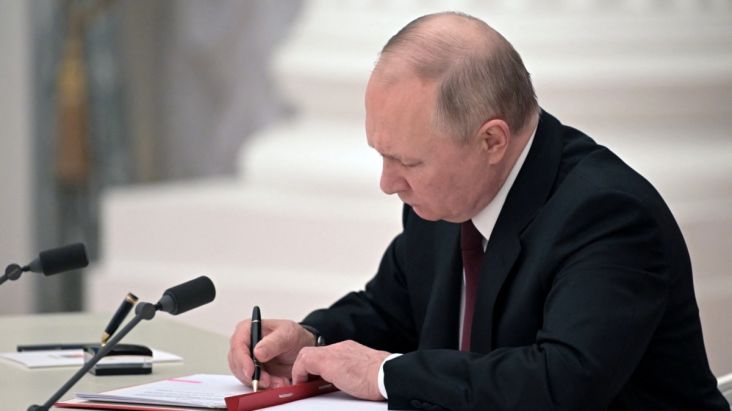 Teken 2 Dekrit, Putin Akui Kemerdekaan Zaporozhye dan Kherson