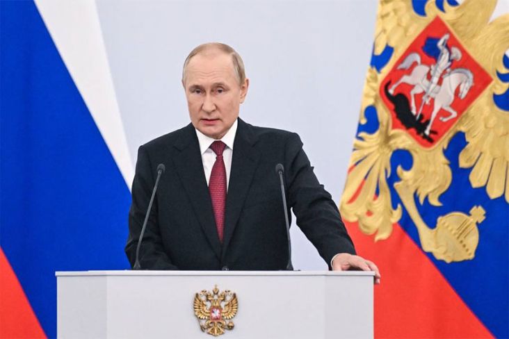 Putin: Rusia Akan Pertahankan Wilayah yang Dicaplok dari Ukraina