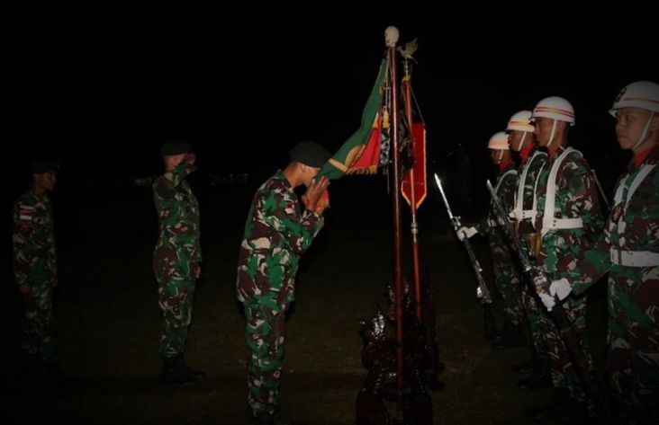 Profil Pasukan Gong Emas TNI, Cium Bendera Perang Siap Dikirim ke Papua