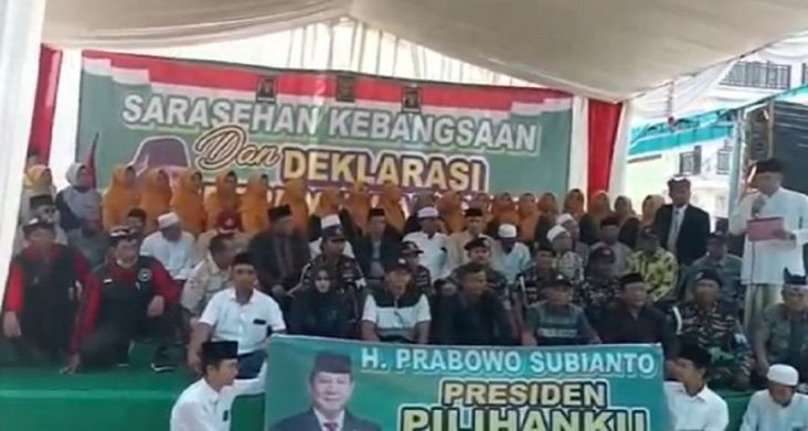 Barata Banyuwangi Deklarasi Dukung Prabowo Subianto Maju Capres di Pilpres 2024