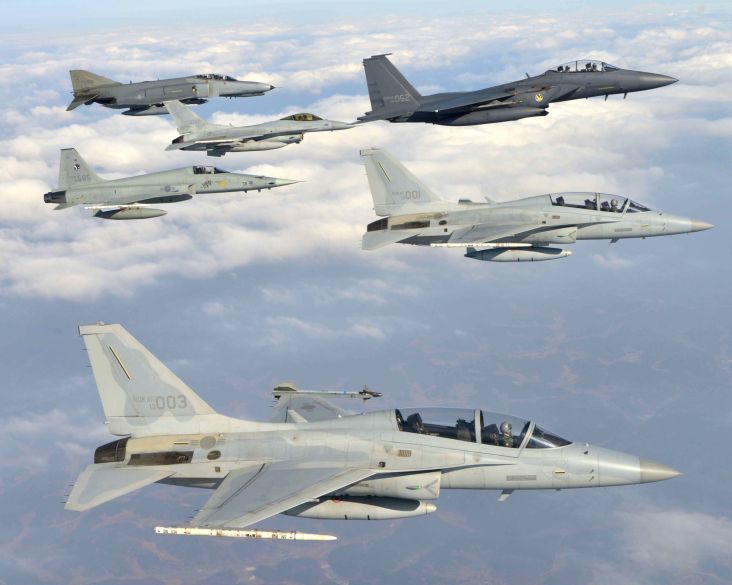 Jet Tempur China Menyusup Zona Pertahanan Korea Selatan 70 Kali