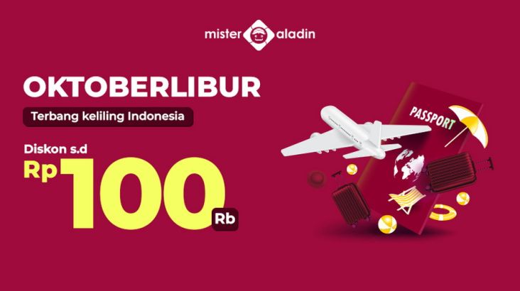 Terbang Keliling Indonesia dengan Diskon s.d Rp100.000, Begini Caranya!