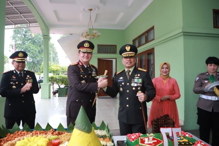 Peringatan HUT ke-77 TNI, Kapolda Riau: TNI adalah Kita