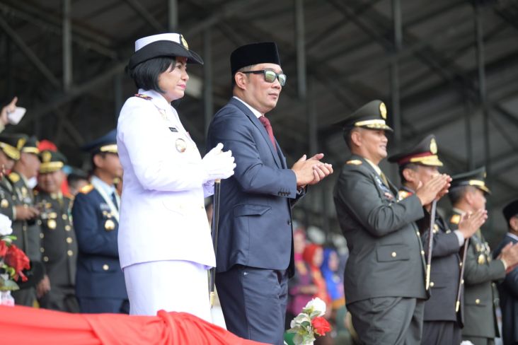 HUT ke-77 TNI, Ridwan Kamil: Mudah-mudahan Selalu Manunggal dengan Rakyat