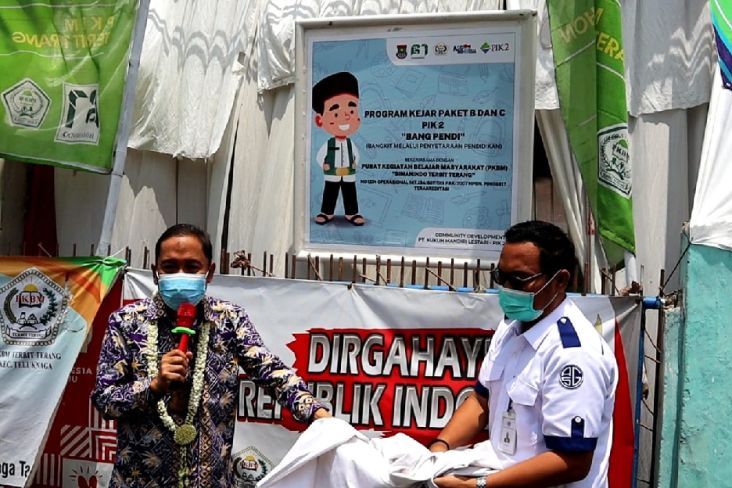 Tekan Angka Putus Sekolah, PIK 2 Hadirkan Bang Pendi di Teluknaga Tangerang
