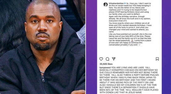 Debat soal Anak, Kanye West Ribut dengan Keluarga Kardashian