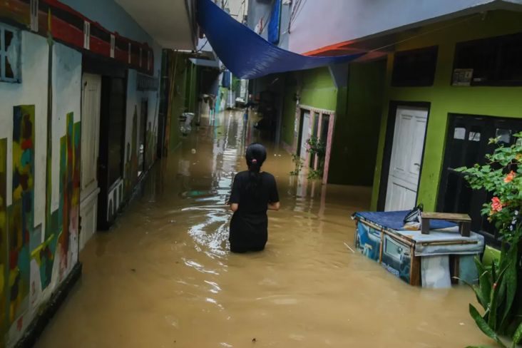 BPBD DKI Catat 50 RT di Jakarta Kembali Terendam Banjir