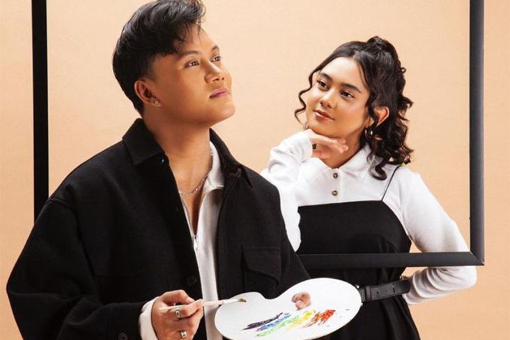 Rizky Febian dan Ziva Magnolya Raih Piala AMI Awards 2022 berkat Lagu Duet Terlukis Indah