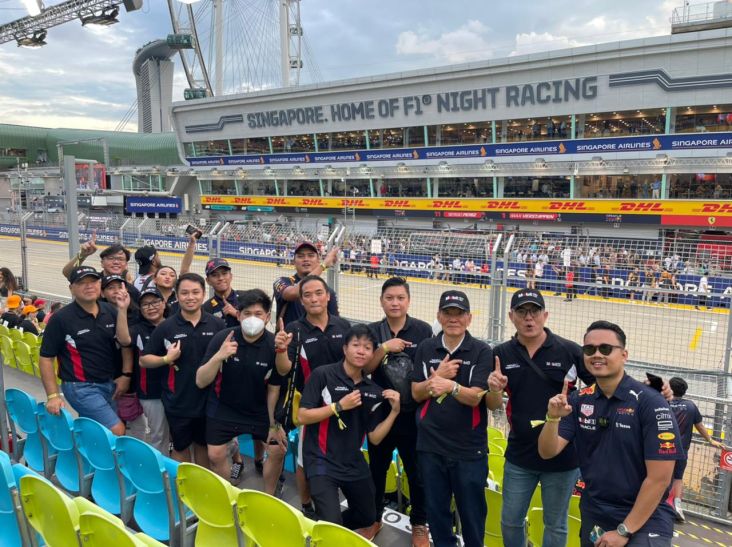 Apresiasi Jaringan Penjualan, EMLI Ajak Nonton Langsung Formula 1 GP Singapura 2022