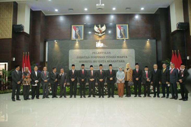 Intip Nama-nama Pejabat Tinggi Madya di Kursi Otorita IKN Nusantara
