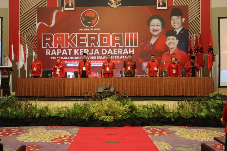 PDIP Sulsel Target 5 Kursi DPR RI Senayan di Pemilu 2024