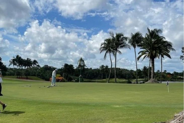 Kunjungan Hary Tanoe ke Trump International Golf Club