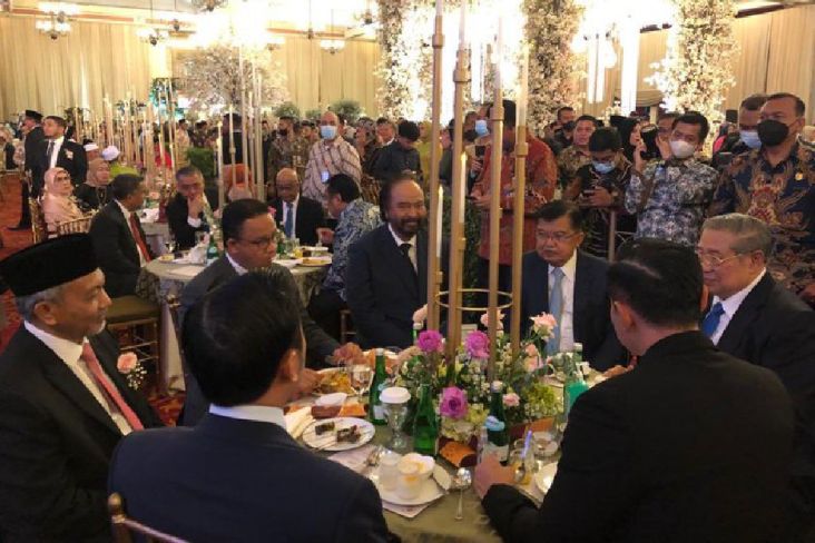 Usai Lepas Jabatan Gubernur DKI, Anies Langsung Bertemu Surya Paloh, SBY, dan Jusuf Kalla