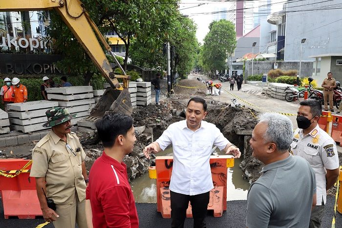 Pemkot Surabaya Kebut Pengerjaan 55 Titik Saluran di Berbagai Penjuru Kota