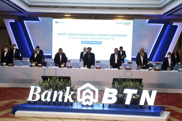 Bank BTN Kantongi Persetujuan Rights Issue 4,6 Miliar Saham