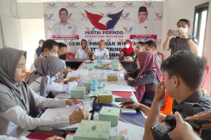 DPW Partai Perindo Lampung Penuhi Syarat Verifikasi Faktual