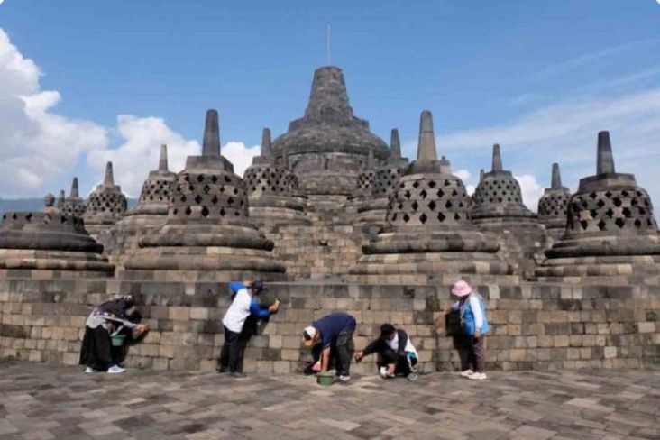 Pembangunan Candi Borobudur Dimulai Rakai Panangkaran Diselesaikan Samaratungga