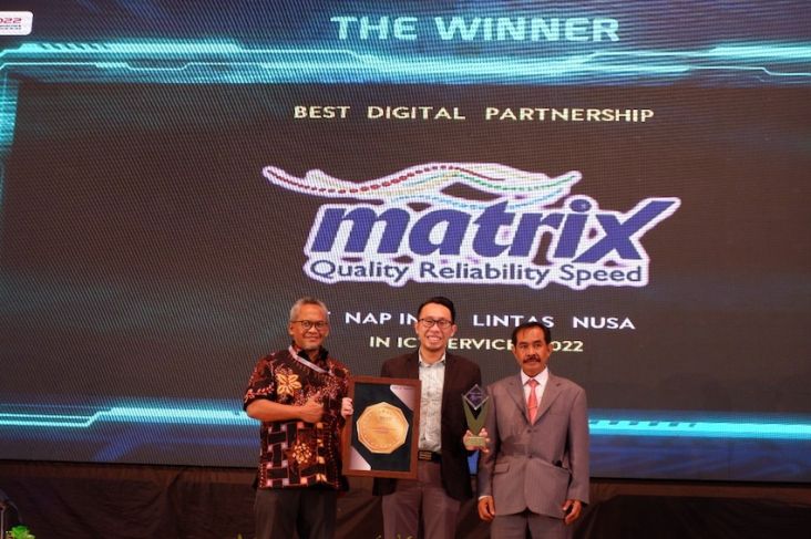 Raih Penghargaan IDIA Awards 2022, Matrix NAP Info Berkomitmen Kolaborasi Wujudkan Transformasi Digital