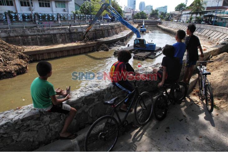 Normalisasi Sungai di Jakarta Kembali Dilanjutkan Tahun 2023