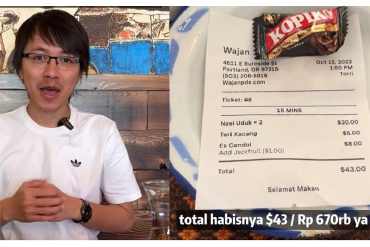 Viral! Nasi Uduk yang Bikin Dompet WNI di Amerika Menipis, Segini Harganya