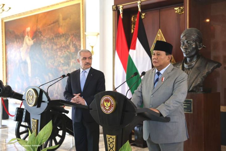 Menhan Prabowo Sebut Palestina Berjasa Besar untuk Indonesia
