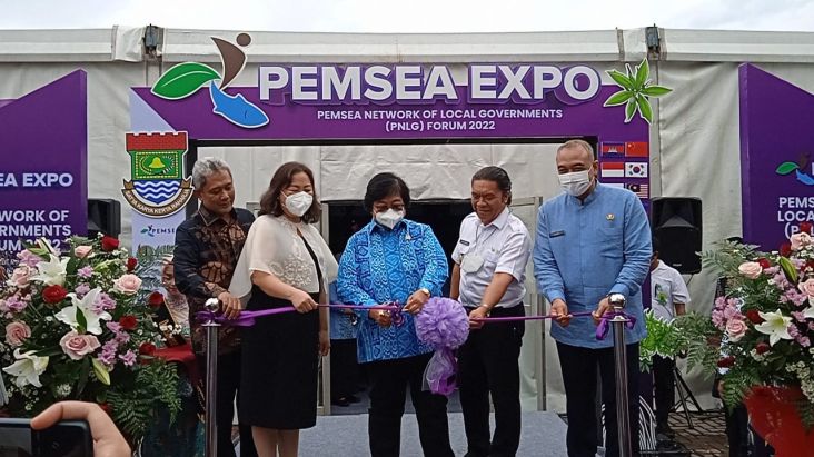 Dibuka Menteri LHK, 300 UMKM Meriahkan Gelaran PEMSEA Expo 2022