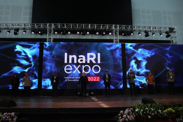Resmi Dibuka di ICC Cibinong, InaRI Expo 2022 Dorong Periset Raih Prestasi