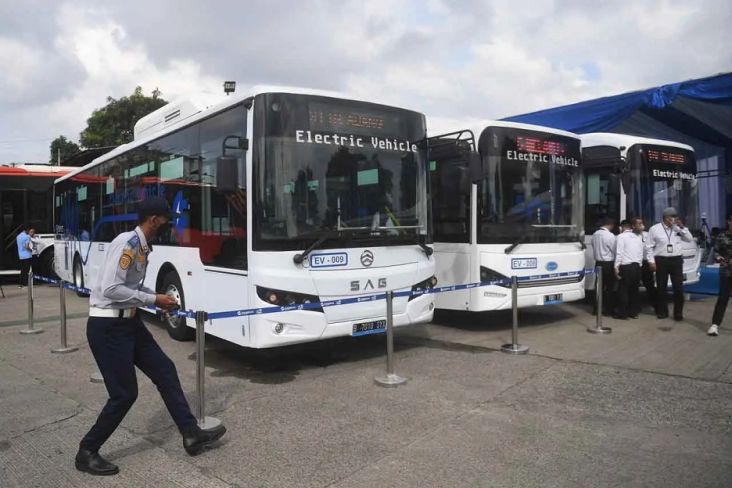 Bus Listrik Bakal Wara-wiri di IKN Nusantara Mulai September 2023