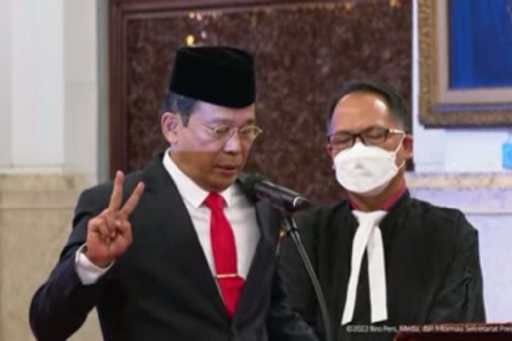 Sah! Johanis Tanak Dilantik Jokowi Jadi Wakil Ketua KPK