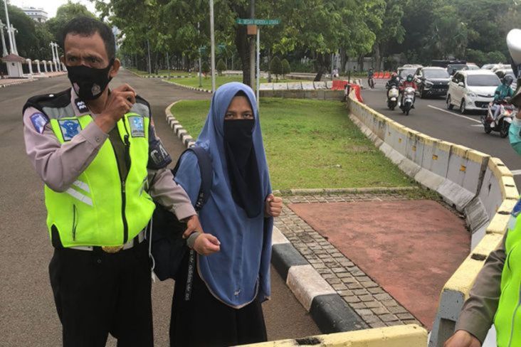 Guru Ngaji Penerobos Istana Siti Elina Ditetapkan Tersangka Terorisme