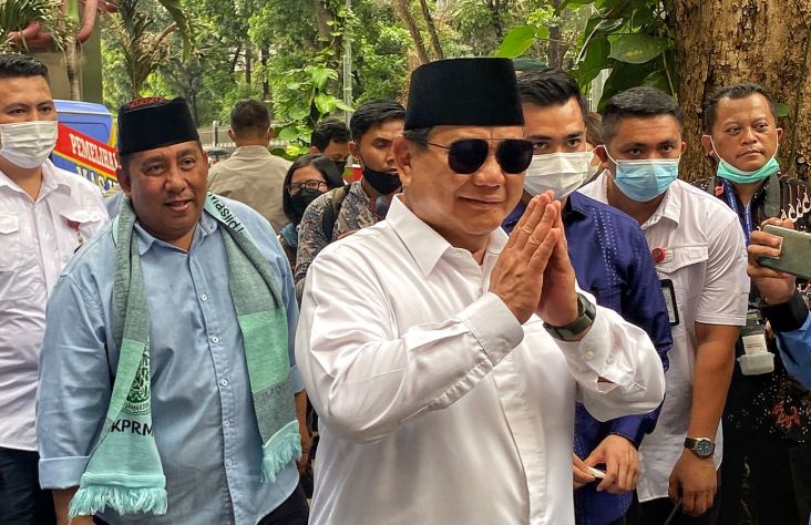 Disambut Hangat di Istiqlal, Prabowo Didoakan Jadi Presiden