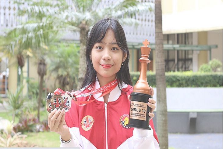 Mahasiswi Unpad Sabet 3 Medali Kejuaraan Catur Asia, Kenalan Yuk