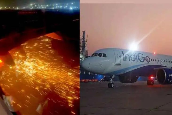 Hendak Terbangkan 184 Orang, Pesawat IndiGo Terbakar di Bagian Mesin